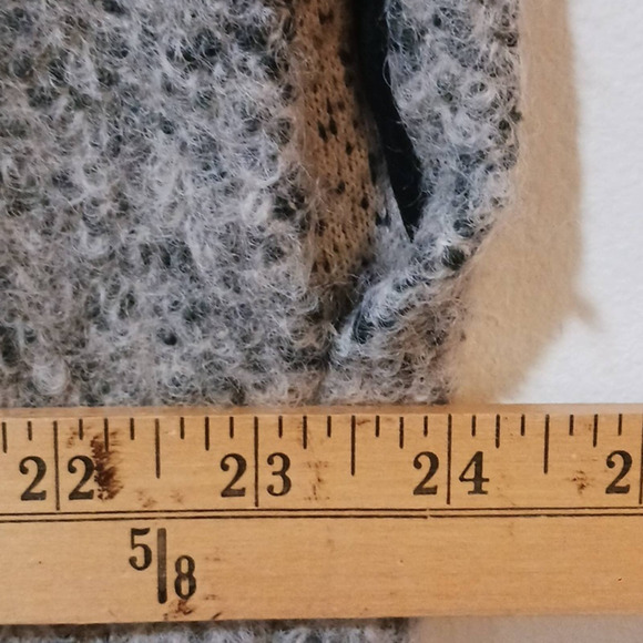 Storm & Marie Ash Wool Blend 40/60 Waist Coat Vest Woman's sz S/4 - Picture 10 of 16